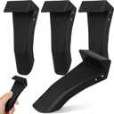 4Pcs Tire Changer Jaw Protectors, Tire Changer Jaw Covers, Car Clamp Protector Guard Tool for Prevent Wheel Damaging