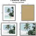 Hongkee 24x30 Frame Wooden Style, 1 Pack - Display 18x24 Posters with Mat | 24 x 30 Poster without Mat, Grey for Wall Mounting for Photos, Artwork; Fits Home, Office & Gallery Wall Decor