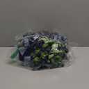 Bibelot 6 Pcs Small Christmas Wreath for Cabinets Kitchen, Mini Christmas Wreath with Blue Berry Bow Artificial Xmas Decor for Window Front Door Farmhouse Wall