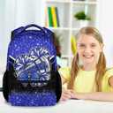 School Backpack for Girls - Cheer Backpacks for Cheerleading, 17 Inch Large Capacity Cheerleader Bookbag Gifts for Middle School, One Size