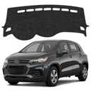 VTVWNM Dash Cover Mat Compatible with Chevrolet Chevy Trax 2024-2026 Non-Slip Dashboard Cover Mat Sunshade UV Rays Protector Interior Accessories