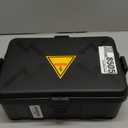 Hrensaw Medium Outdoor Electrical Box(10.6x5.5x4.5inch),Weatherproof Connection Box w/6 Cable Entry,IP54 Waterproof Extension Cord Cover Protect Power Strip,Timer,Plug,Holiday Lights,Black