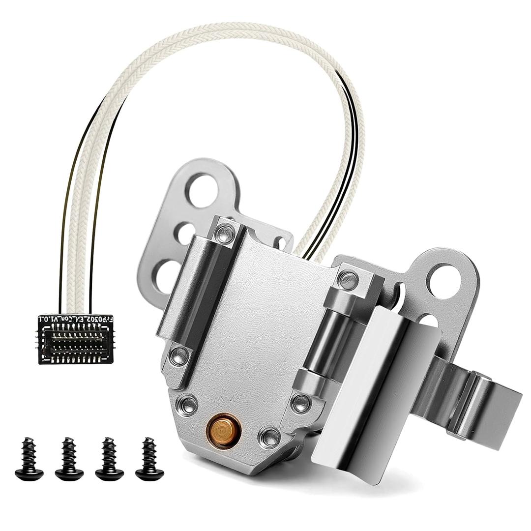 Original for Flashforge AD5X Hotend Heating Assembly, OEM Version AD5X Heater Assembly with Upgraded Thermistor Temperature Sensor & Heater Cartridge, Sturdy Metal Clip & Heat-Insulating Base