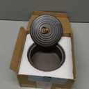 Ceramic Canister,16.9 Oz /500ml Food Storage Jar for Tea,Coffee Beans,Herb,Candy,Spices,Nuts (Stone Black)