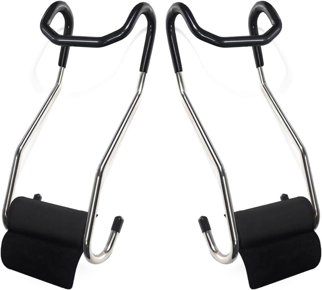 1Pair Dumbbell Spotter Hook Barbell Attachments Portable Heavy Power Dumbbells Rack Attachments For Dumbbell Benches Press