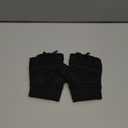 ATERCEL Workout Gloves for Men and Women, Exercise Gloves for Weight Lifting, Cycling, Gym, Training, Breathable and Snug fit (Large, Black)