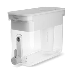 Culligan with ZeroWater Technology 33-Cup Water Filter Dispenser Includes 5-Stage Advanced Water Filter, Certified to Reduce Lead, Total PFAS (Forever Chemicals), Mercury, Fluoride, and Chlorine