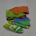 90shine 7PCS Fruit Pool Floats: Watermelon Kiwi Orange Lemon Swimming Rings with 13.5" Beach Balls - Inflatable Tubes Floaties Toys for Kids Adults