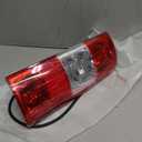 Tail Light Assembly House Compatible with Ford Transit Connect 2010 2011 2012 2013 Replace 9T1Z13405A No Bulb & Harness (Left Driver Side) (red)