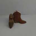 Soda “BLAZING” ~ Women Western Bootie Pointe Toe with Low Heel, 8.5