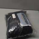 NICETOWN High-End Thermal Curtains, Full Blackout Curtains 84 inches Long for Dining Room, Soundproof Window Treatment Drapes for Hall Room, Black, 52 inches Wide Per Panel, Set of 2 Panels