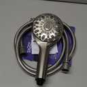 Waterpik ShowerClean Pro Hand Held Shower Head High Pressure Rinser With Built-in Power Jet -Wash, Shower -Cleaner In Brushed Nickel, QCM-769ME