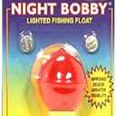 SOUTH BEND Night Bobby 158-R Lighted Fishing Float ( (1-3/4", Red)