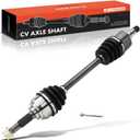 A-Premium CV Axle Shaft Assembly Compatible with Nissan Versa 2007-2012, Tiida 2007-2014, 1.8L, Manual Transmission, Front Left Driver Side, Replace# 39101EL000