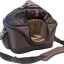The Deluxe Cozy Pet Carrier, Brown, Mini (16.5"L x 12.5"W x 11.5"H)
