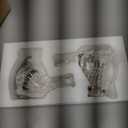 KiaoTime Farmhouse Bird Decor Resin Bird Figurines - Set of 2, Vintage & Modern Bird Decor Statue for Home Decor Accents, Cottage Bird Ornaments Decoration New White Carved Rustic Bird Figurine