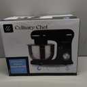 CULINARY CHEF 4.5L Retro Stand Mixer (Black)