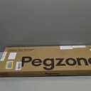 Speaker Stands Pair for SONOS Era 100 and Era 300,11LBS Capacity,30.6" Fixed Height Floor Stand with Cable Management,Large Base with Two Feet Avaliable,Wooden Speaker Mount,Black