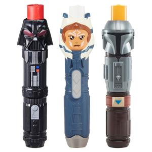 STAR WARS - Pack of 3 Lightsabers for Boys and Girls from 4 Years 