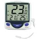 Traceable Jumbo Fridge/Freezer Digital Thermometer with Calibration; 1 Wire Probe