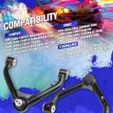 2-4" Lift Front Upper Control Arms for 1999-2006 Chevy Silverado GMC Sierra 1500, 2000-2006 Suburban 1500 Tahoe Yukon/Yukon XL 1500, 2002-2006 Avalanche 1500