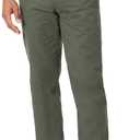 Amazon Essentials Men's Straight-Fit Wrinkle-Resistant Flat-Front Chino Pant Pants, -olive, 36W x 32L