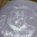 MUXHOMO 3 Inch Full Size Mattress Topper, 7-Zone Cooling Gel Infused Mattress Topper, Egg Crate Memory Foam Bed Pad, CertiPUR-US and Oeko-TEX Certification (54"75", Lavender)