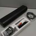 Rythflo 60W Bluetooth Sound Bar, 16 inch Compact TV Soundbar with Remote, 8 Flame Light Modes, Optical/ARC/AUX/RCA Connections, Wall-Mountable Home Theater Speaker for TV, PC, Projector, Gaming