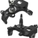 698-196 698-197 Front Passenger & Driver Side Steering Knuckle Compatible with Ford 1997-2003, Compatible with Lincoln 1998-2003