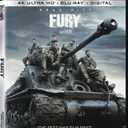 Fury - 4K + Blu-ray + Digital