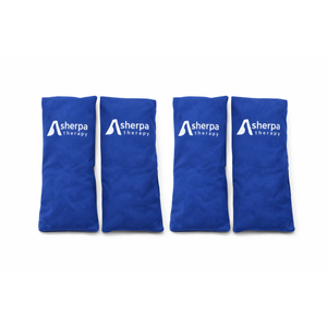 4PK Flexible Gel Ice Packs for Injuries Reusable - Gel Ice Pack Cold Compress for Knee, Back, Neck, Wrist, Hand, Elbow, Ankle Pain Relief - 9.5" x 4.5"