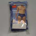 Hanes Men's Underwear Briefs Ultimate Comfortsoft Moisture-Wicking Tagless Cooling Multipack (X-Large, Navy/Blue)