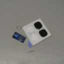 Item Finder Bluetooth, Smart Tracker Tag Compatible with Apple Find My (iOS only), Key Finder Locator for Suitcases, Luggage, 2 Black and 2 White