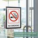 Magnetic Signs Holders 8.5 x 11in - Magnetic Picture Frames for Displaying Posters, Letters, Documents, Papers - Adhesive on Walls, Doors, Windows or Magnetic for Refrigerator - 6pcs