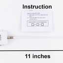 3 Pack Refrigerator Lock Combination Coded Fridge Lock Freezer Child Safety Lock Door Lock with Strong Adhesive No Keys Need White