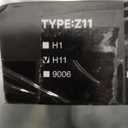 FAHREN Ultra Bright H11 Fog Bulbs,Upgraded 120W 80000LM H8/H9 Bright Lighting Bulb, 6500K Cool White IP68 Waterproof,Quick Installation, Pack of 1