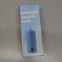 Electric Balloon Air Pump - Portable Inflato Blower for All 260 Balloons, Great for Long Animal Balloon Foil Balloons Inflator Pump for Event & Party Decoration(Sky Blue)