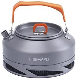 Fire-Maple XT1 0.8 Liter Camping Kettle | Portable Lightweight Aluminum Teapot | Heat Exchanger Pot Fire-Maple XT1 0.8 Liter Camping Kettle | Portable Lightweight Aluminum Teapot | Heat Exchanger Pot
