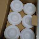 Aignis 24pcs Flameless Floating Candles Waterproof, 200Hr 3LED Floating Tea Lights with Battery, Water-Activated Candles for Pool, Wedding Centerpieces, Bath & Spa, Easter Decoration (Elegant White)