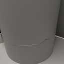 Umbra Venti Kitchen Trash Can with Swing Top Lid, Large 16-Gallon (62 L) Capacity, Grey (Gray)