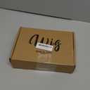 70s 80s Disco Costume Wig Set for Men - Afro Curly Wig with Mustache, Gold Sunglasses & Disco Necklace, Halloween Cosplay 70s Party Outfit Accessory (Blonde Mixed Brown)