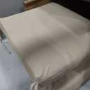 Sunbrella Seat Pad 18x18 QTY 2 Sunbrella Fabric 18-in x 18-in 2 -Piece Spectrum Sand Patio chair cushion