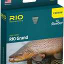 RIO Products Premier Rio Grand Fly Line, Slick Cast Trout Series, East Casting Fly Fishing Line, Coldwater Core Design, Freshwater (WF4F, Camo/Tan)