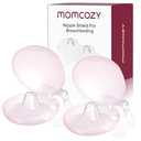 Momcozy Nipple Shield, Floral Contact Nipple Shield for Breastfeeding Moms with Flat or Inverted Nipples, Made Without BPA/ BPS, 20mm, 2 Pairs