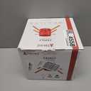 Tree Nest Christmas Tree Stand Base Xmas Modern Tree Metal Holder Stand for Real Tree Fits up to 8.5ft FamilyWhite