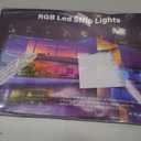 Smart LED Strip Lights 200FT (2 Rolls of 100 ft) for Bedroom App Control Lighting Bedroom Rome Decor with Remote, RGB Music Sync Color Changing LED Lights for Party,Game Room