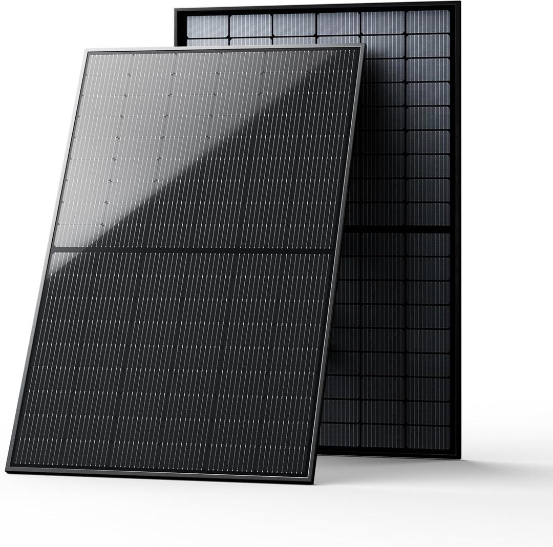 EPOCH 800W Bifacial Solar Panels,N-Type Class A 12/24 Volt Monocrystalline Solar Panel, High-Efficiency Waterproof Solar Module for RV Camping, Boat, Marine,Off-Grid,430W×2pcs