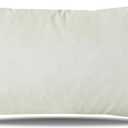 Artscope Luxury Velvet Pillow Covers Super Soft Decorative Square Throw Pillow Covers Case Cushion Covers for Sofa Couch Bedroom Car Decor 12x20 Inch Cream White