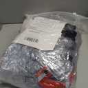 PRO BIKE TOOL Bicycle Cover Transparent PVC 0.15mm Thick, Reflective Safety Loops, Chain Hole Rings, Wheel Fit Rope, Adjustable Buckle Strap, Storage Bag, Large Size