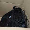 Amazon Basics 3-Speed Box Fan for Bedroom, Portable with Carry Handle, Powerful Airflow, 5 Blades, Lightweight Design, 67 Watts, 20-Inch, Black, 6.8"D x 20.86"W x 21.33"H